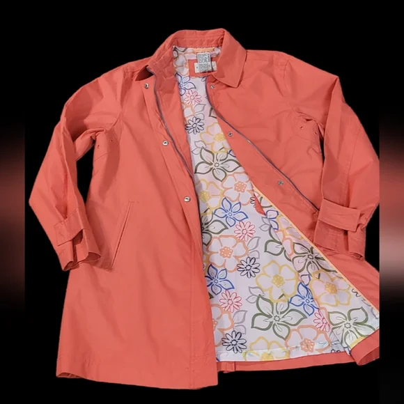 White Stag women's orange waterproof rain jacket size Large - Picture 1 of 11